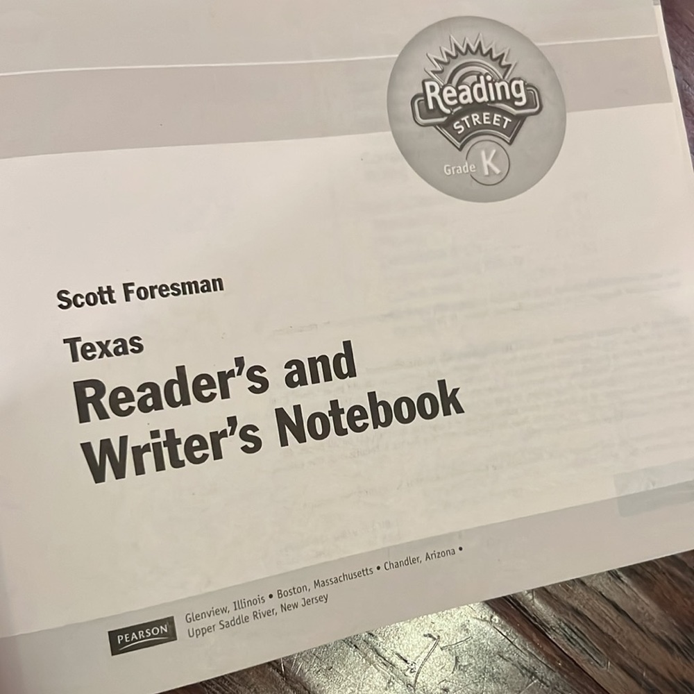 Kindergarten grade K reader’s & writer’s notebook school practice workbook - Picture 5 of 13
